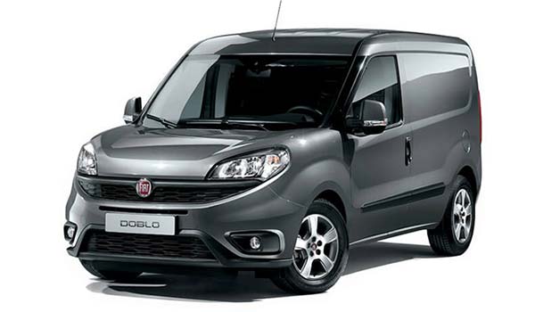 Triple Seven Corfu Car Rental silver fiat-doblo