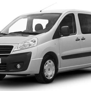 Triple Seven Corfu Car Rental fiat-scudo white