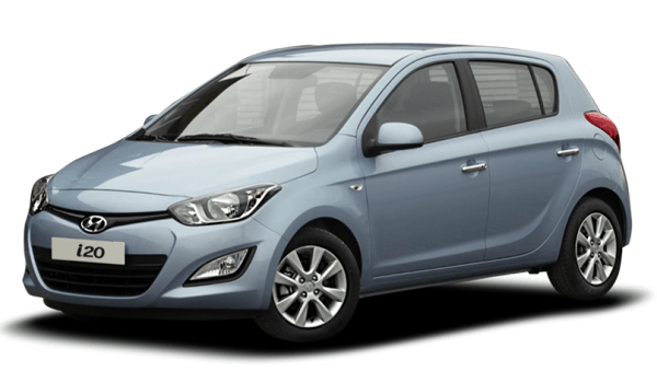 Triple Seven Corfu Car Rental hyundai-i20 blue