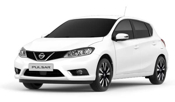 Triple Seven Corfu Car Rental white nissan-pulsar
