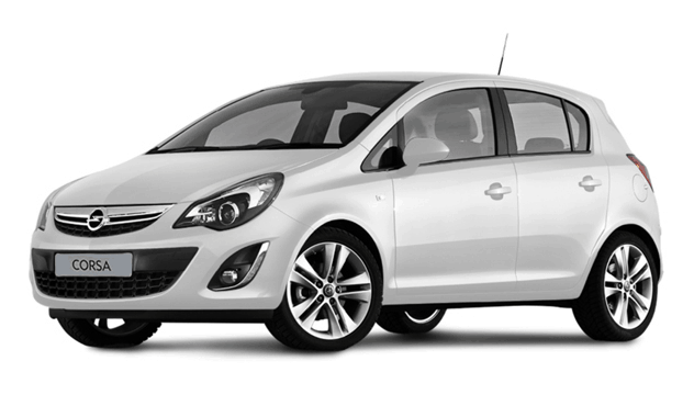 Triple Seven Corfu Car Rental silver opel corsa