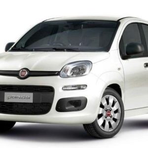 Triple Seven Corfu Car Rental white fiat panda