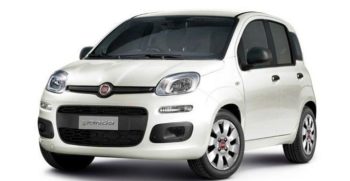 Triple Seven Corfu Car Rental white fiat panda