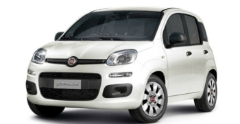 Triple Seven Corfu Car Rental picture of white fiat panda