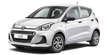 Triple Seven Corfu Car Rental white hyundai-i10