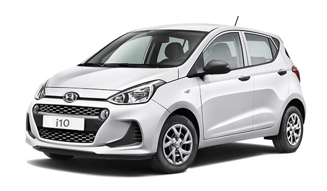 Triple Seven Corfu Car Rental white hyundai-i10