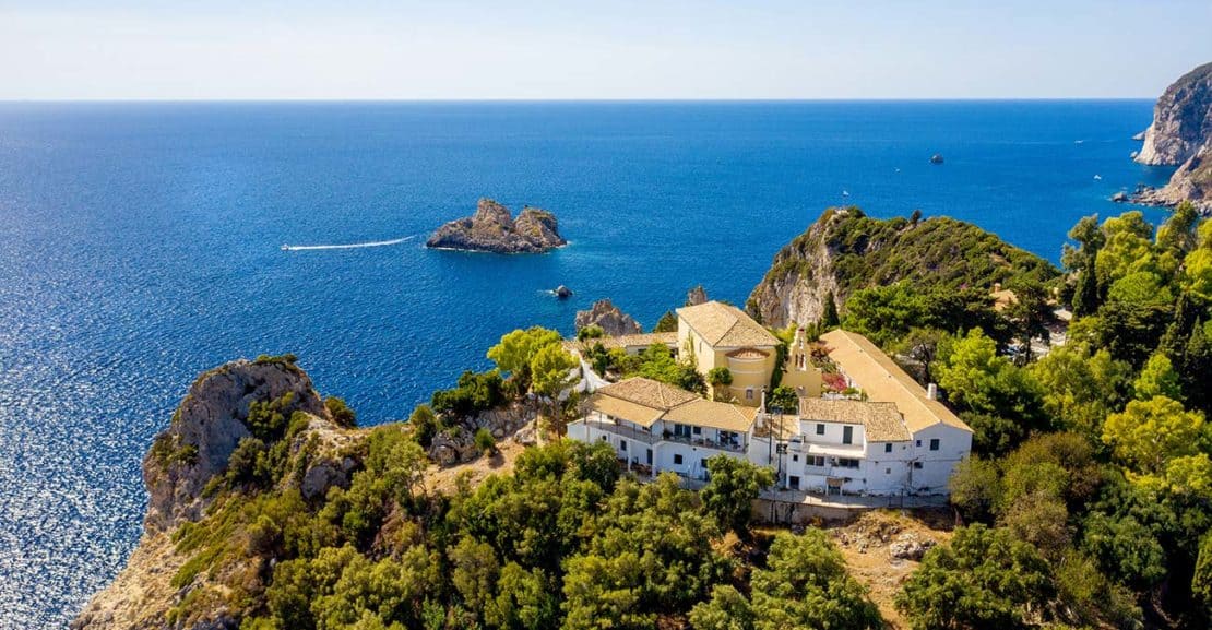 Triple Seven Corfu Car Rental sea view in corfu