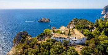 Triple Seven Corfu Car Rental sea view in corfu